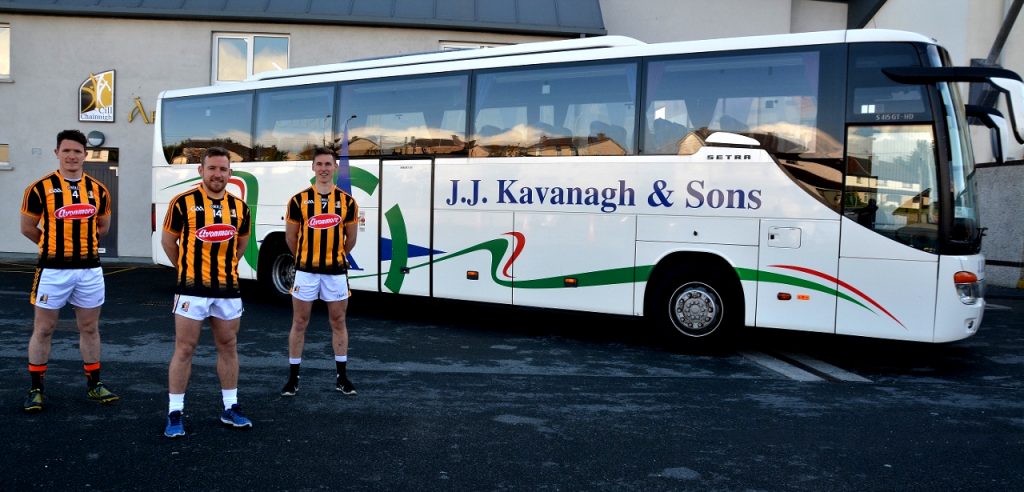 Kilkenny GAA with JJ Kavanagh Bus